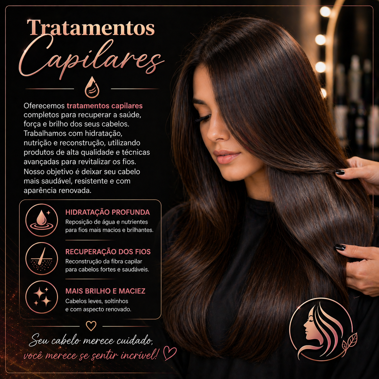 💆‍♀️ Tratamentos Capilares