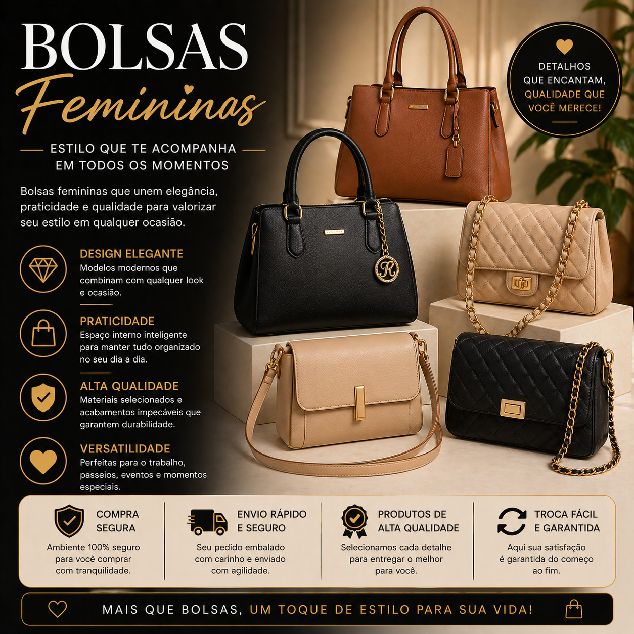 👜 Bolsas Femininas