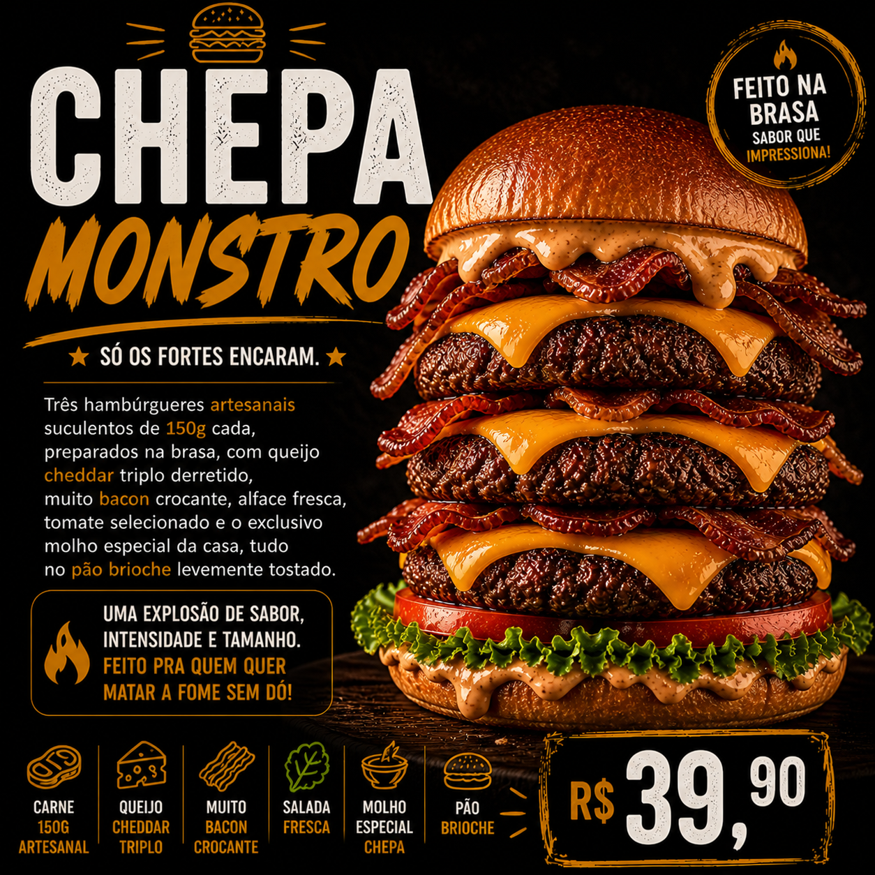 🍔 Chepa Monstro