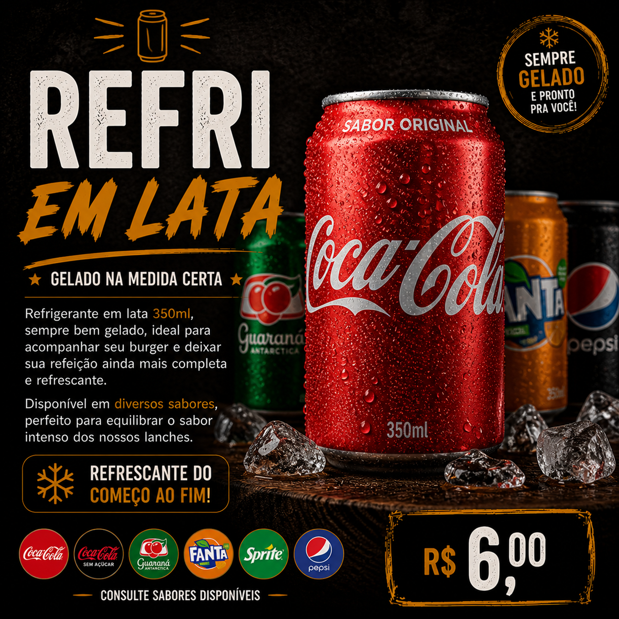 🥤 Refrigerante Lata 350ml
