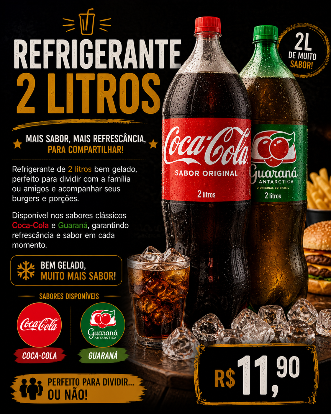 🥤 Refrigerante 2 Litros