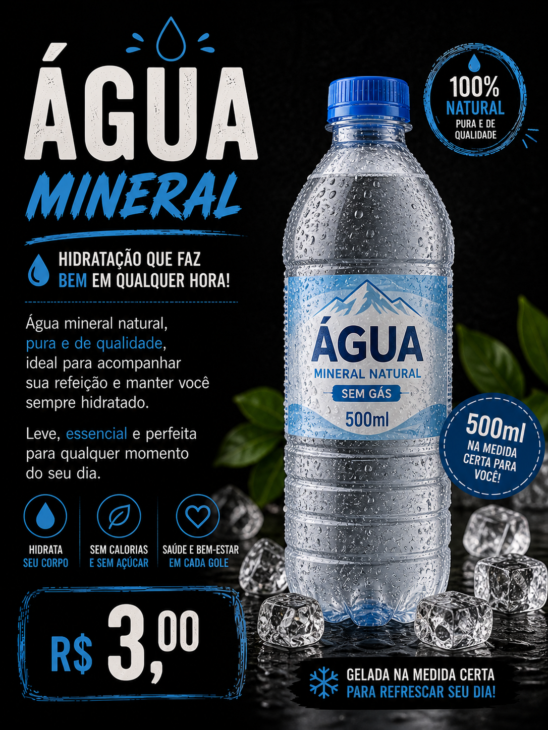 Agua Mineral 500ml