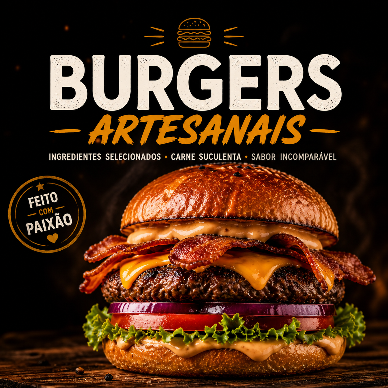 🍔 Burgers Artesanais