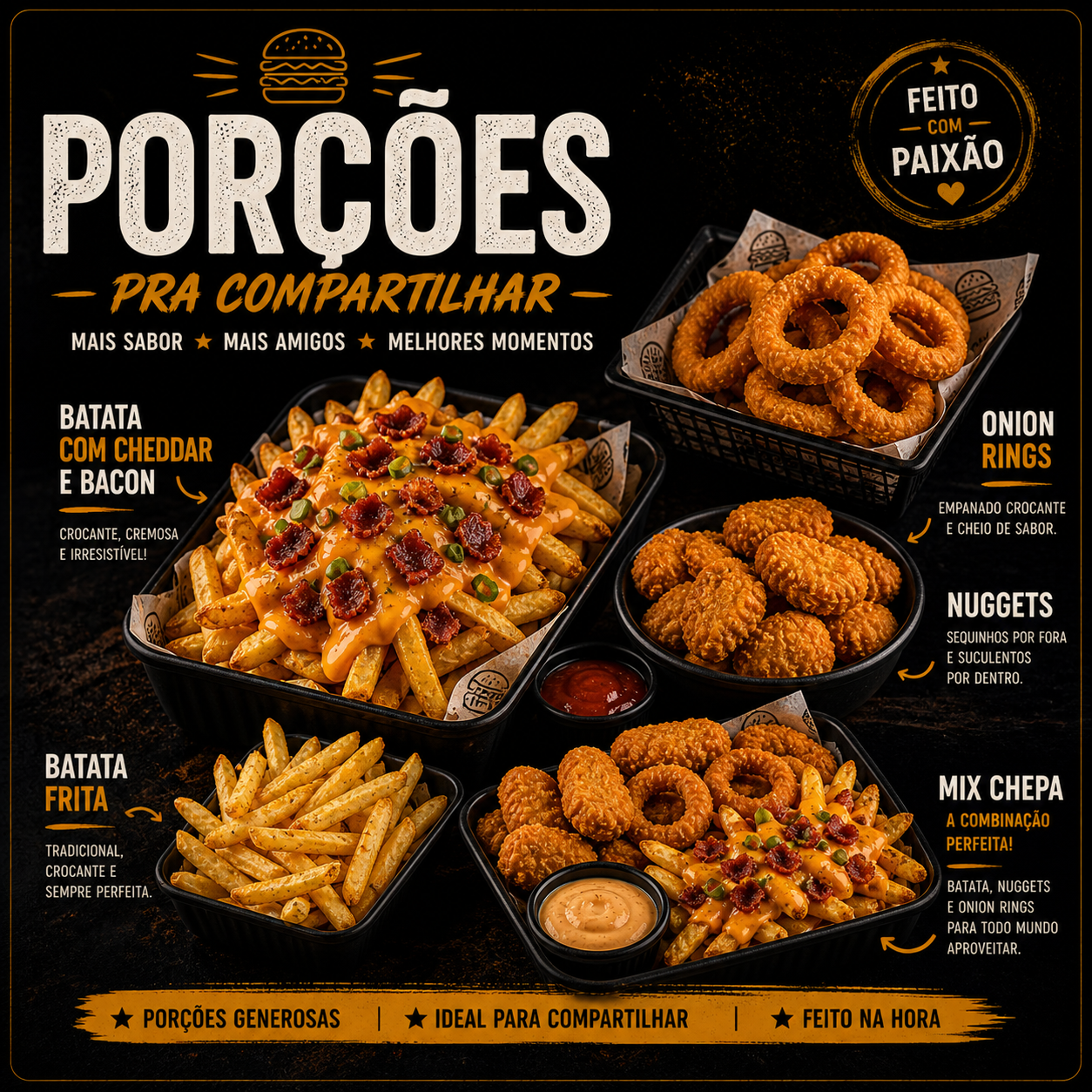 🍟 Acompanhamentos